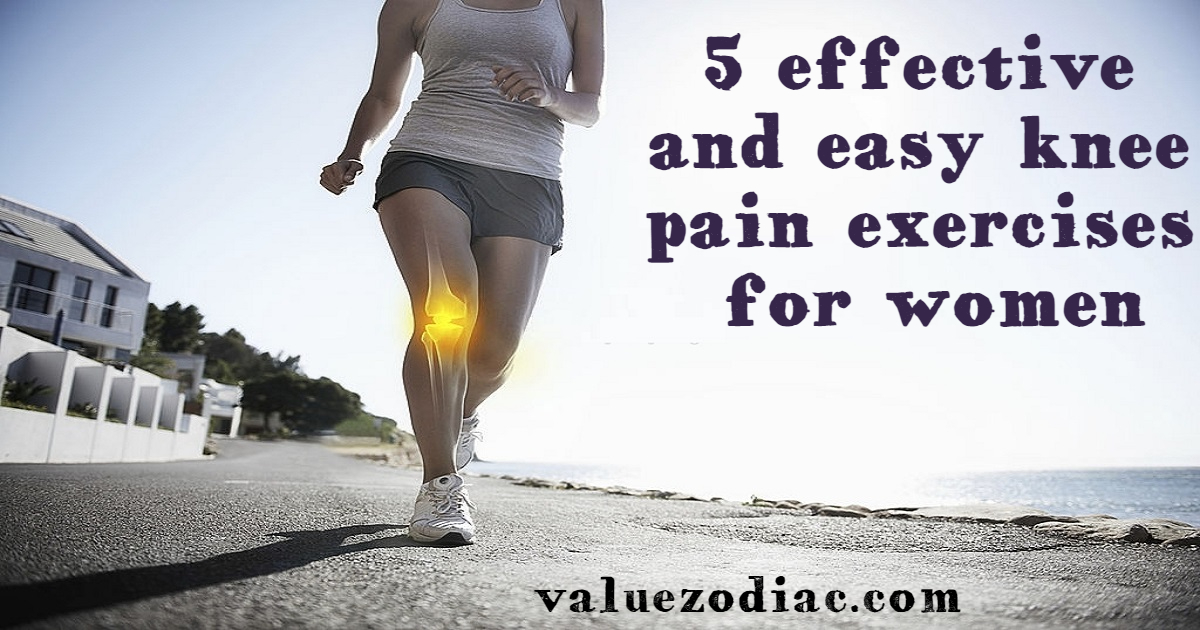 5 effective and easy knee pain exercises for women