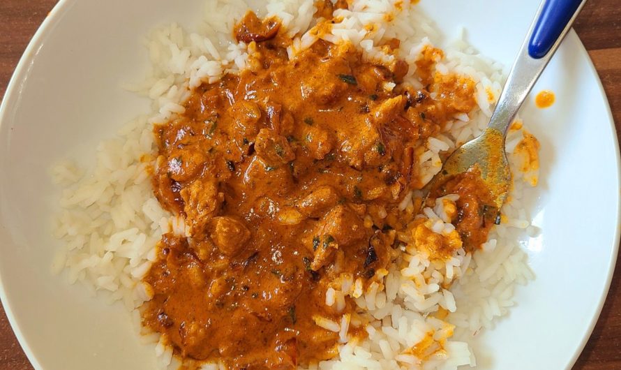 Hähnchen-Curry mit Basmati-Reis