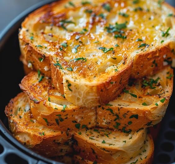 Airfryer Knoblauchbrot