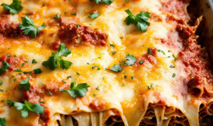 EASY AIR FRYER LASAGNA