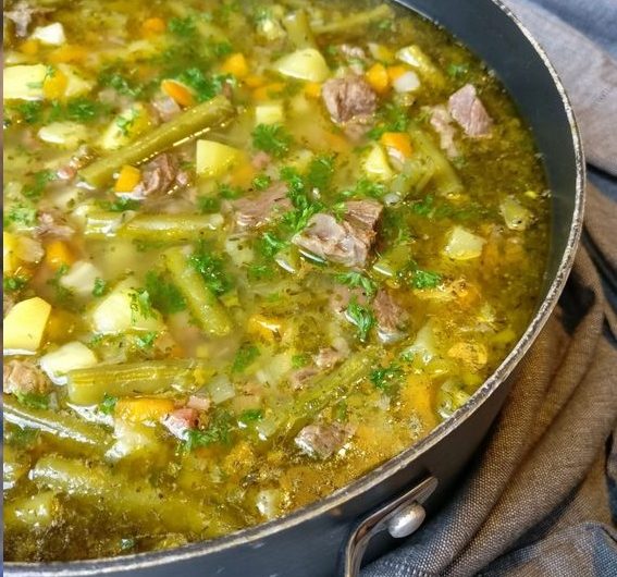 Grüne Bohnensuppe – Klassisches Rezept