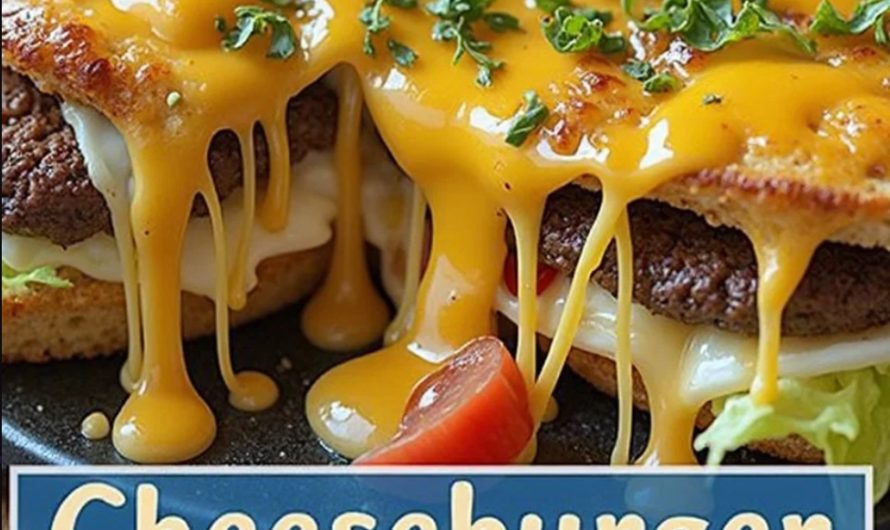 Einzigartiger Cheeseburger-Auflauf