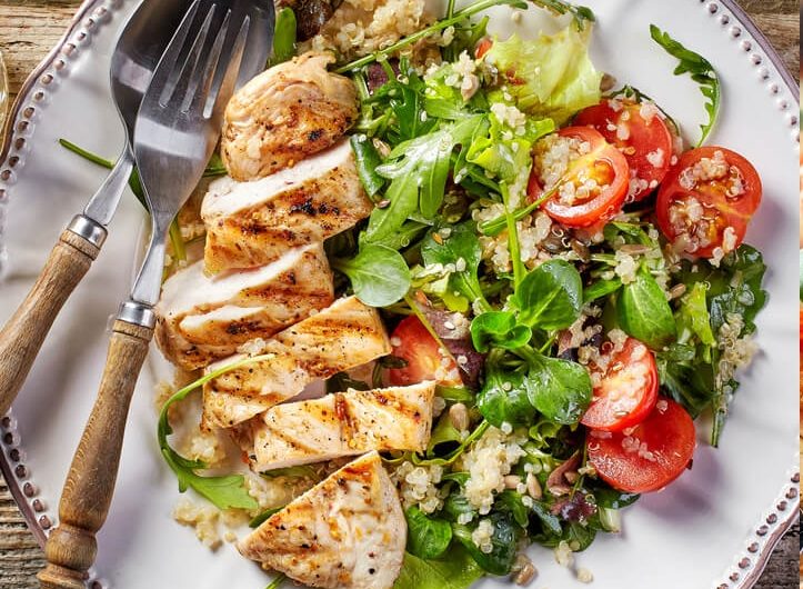 Hähnchen-Quinoa-Salat