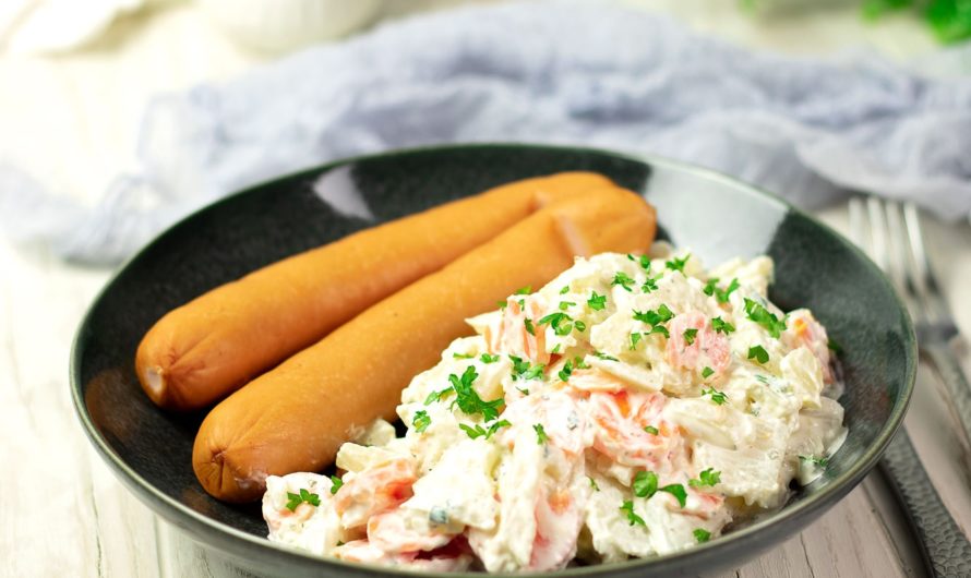Karotten-Salat mit Mayo & Joghurt – Die Low Carb Alternative zum Kartoffelsalat mit Kohlrabi