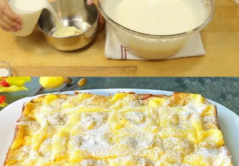 Vanillepudding-Apfelkuchen: Der perfekte Kuchen für jede Kaffeetafel
