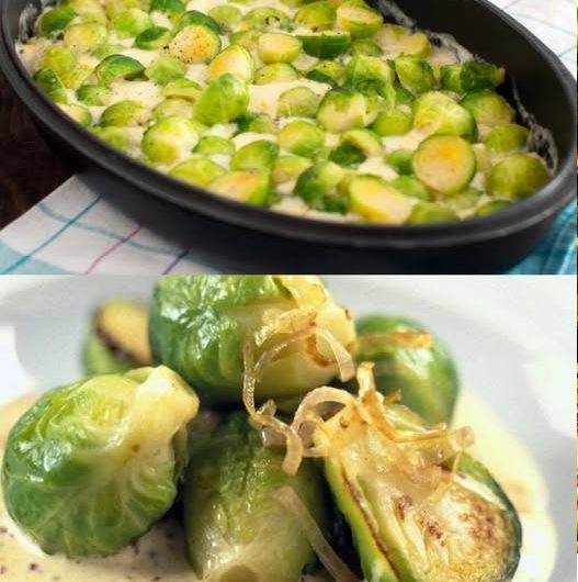 Ein absolutes Highlight: Rosenkohl in cremiger Frischkäse-Senf-Sauce