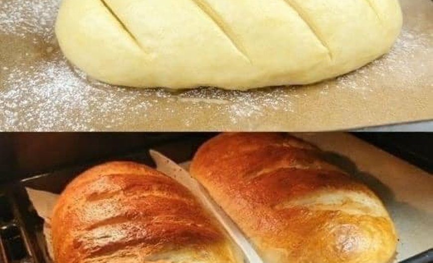 Schnelles und einfaches Brot mit nur 3 Zutaten