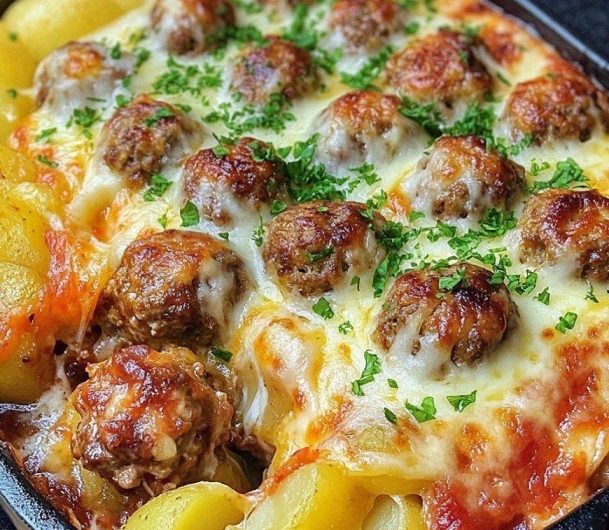 Kartoffel-Hackbällchen-Auflauf: Das perfekte Soulfood