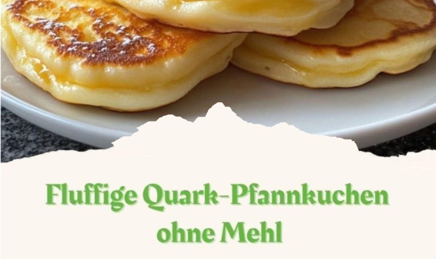 Oma’s Geheimrezept: Mehlfreie Quarkpfannkuchen