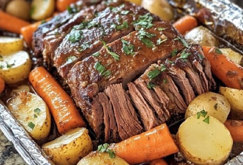 Der einfachste Schmorbraten der Welt – mit nur 3 Packungen!