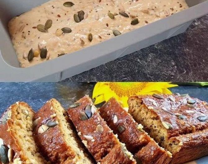 Haferflocken-Apfelkuchen ohne Zucker und Mehl – Gesunde Alternative!