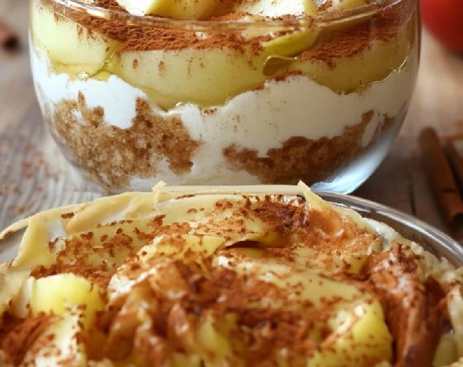 Apfel-Zimt-Tiramisu – Fruchtig & Cremig
