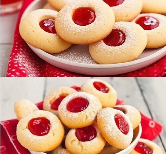 Engelsaugen: Zarte Weihnachtsplätzchen mit fruchtiger Füllung