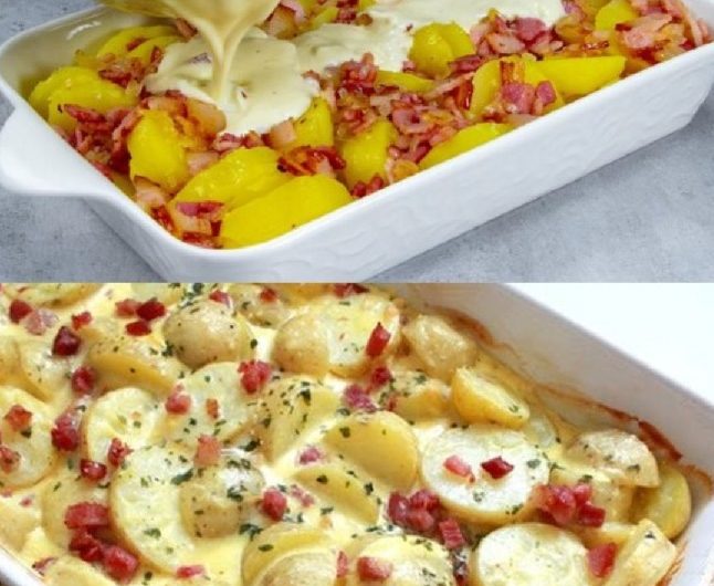 Carbonara Kartoffeln – Ein herzhaftes Ofengericht