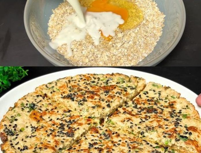 Gesunde Haferflocken-Käse-Pfannkuchen – Nahrhaft und lecker
