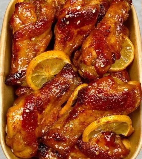 Honighähnchen in einer süß-würzigen Marinade