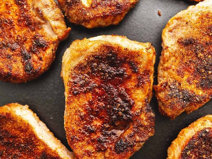 Luftfritteuse Schweinekoteletts Rezept – Zart & Saftig