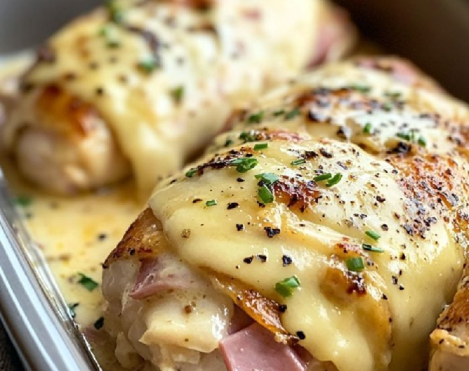 Hähnchen Cordon Bleu: Knusprig, saftig und köstlich