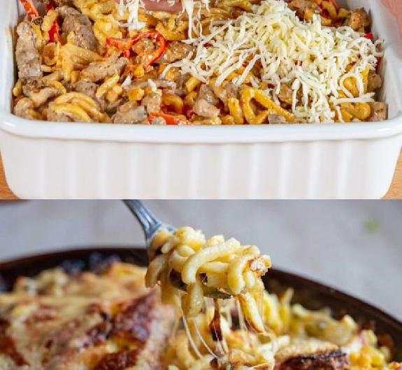 Gyros-Spätzle-Auflauf – Die perfekte Fusion aus Griechenland und Schwaben