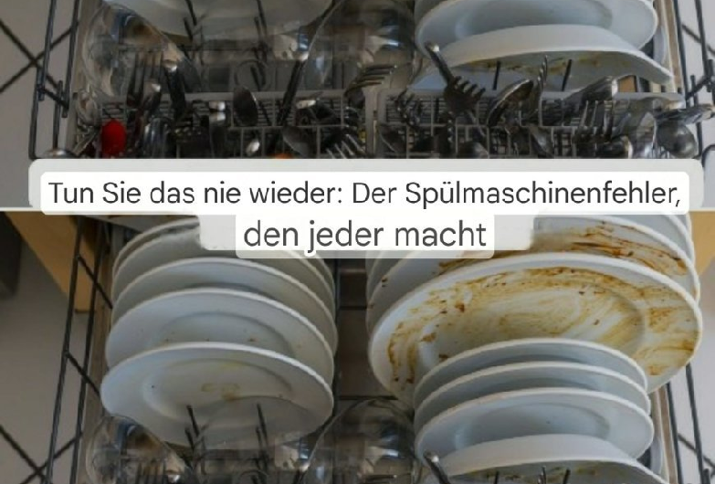 Der häufigste Fehler in der Spülmaschine – und wie du ihn vermeidest