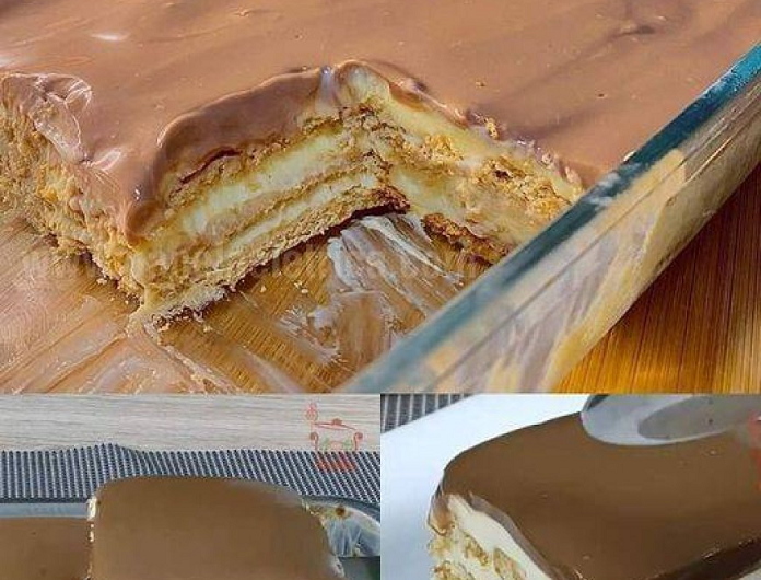 Milch-Keks-Kuchen – Ein cremiger Desserttraum ohne Backofen