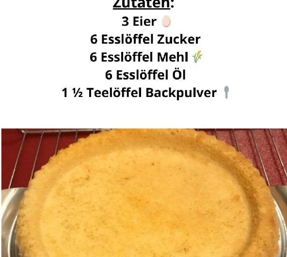Blitz-Tortenboden: In Minuten zum perfekten Kuchengenuss