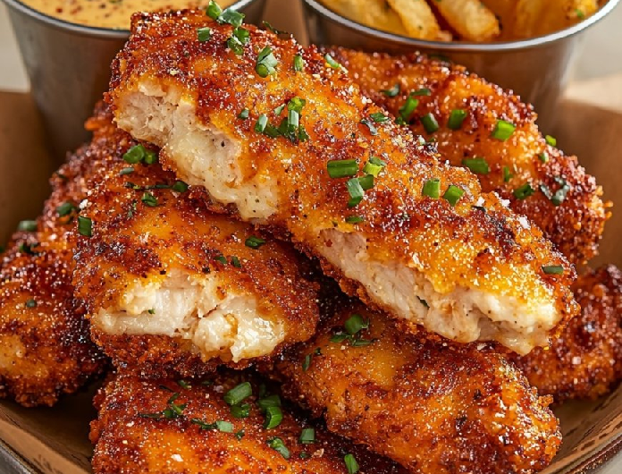 Knusprige Crack-Hähnchenstreifen – Das perfekte Familienrezept für jeden Anlass