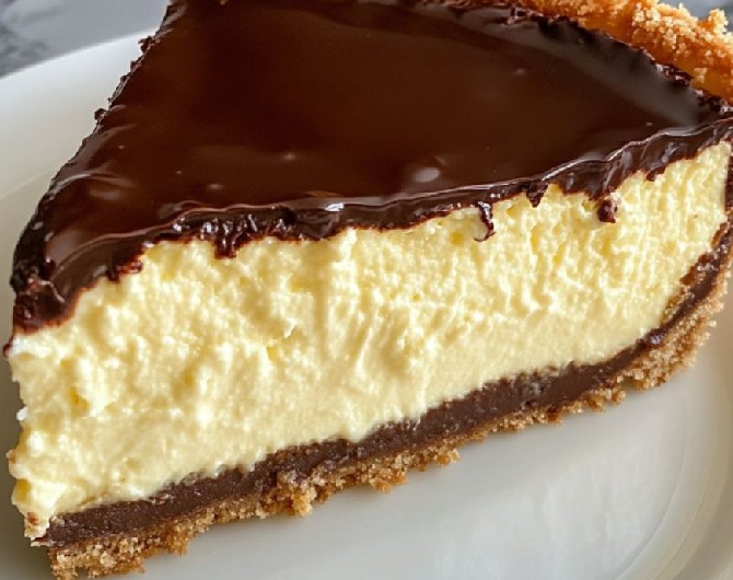 Boston Cream Cheesecake – Ein Traum aus Cremigkeit und Schokolade
