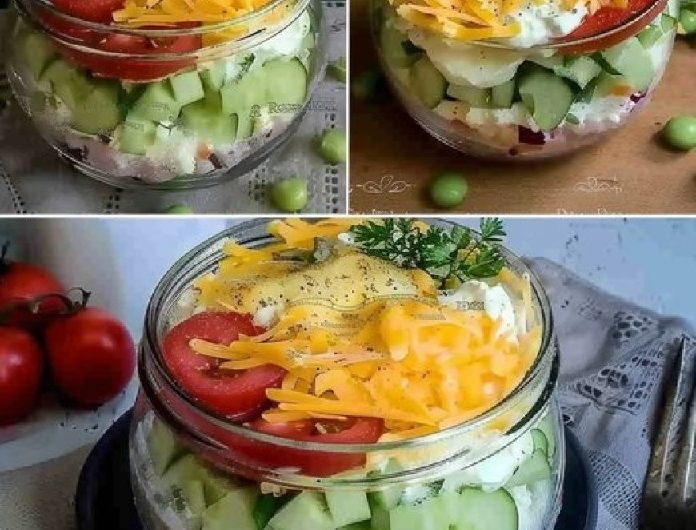 Über-Nacht-Salat: Einfach, Lecker und Perfekt zum Vorbereiten