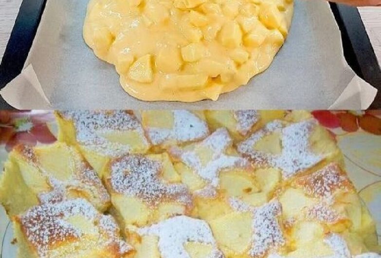 Apfelkuchen mit Vanillepudding – Saftig, cremig & unwiderstehlich lecker!