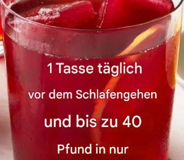 Das stärkste Fettverbrennungsgetränk zur schnellen Reduzierung von Bauchfett
