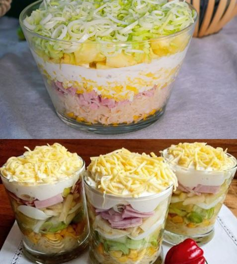 Endlich mal ein Salat, der in Erinnerung bleibt, Übernacht-Salat in 15 Minuten!
