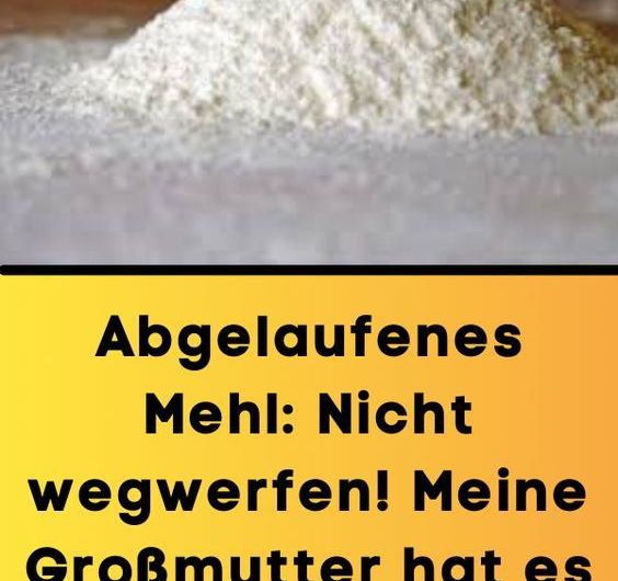 Abgelaufenes Mehl? Bloß nicht wegwerfen! So hat meine Großmutter es im Haushalt verwendet – genial und völlig kostenlos