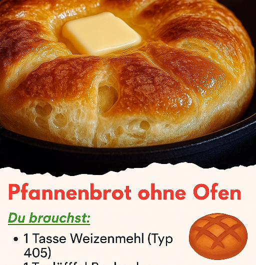 Pfannenbrot ohne Ofen: Einfach, schnell und unwiderstehlich lecker