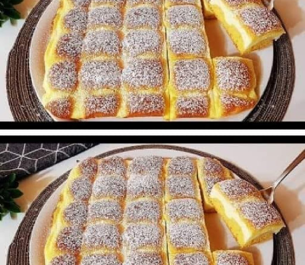 Kuchen in 15 Minuten! Der berühmte Blitz-Kuchen, der die ganze Welt begeistert – fluffig, cremig und unwiderstehlich!