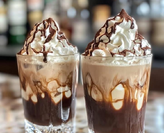 Gefrorener Irish Mudslide: Das ultimative cremige Cocktail-Dessert im Glas ❄️?