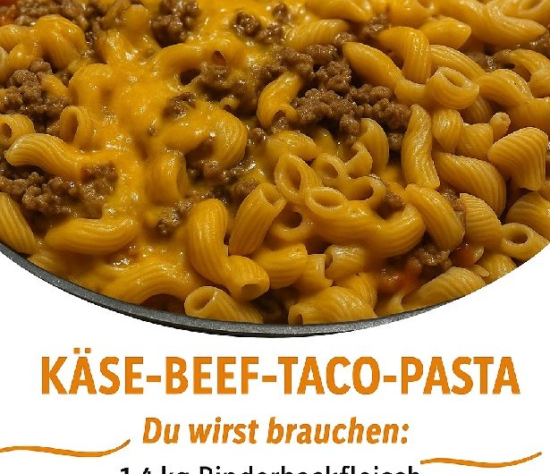 Ultimative Cheesy Beef Taco Pasta: Das perfekte Wohlfühlgericht