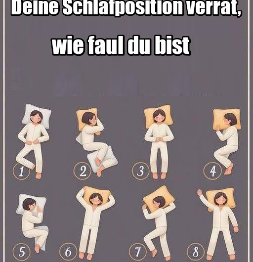 Was deine Schlafposition über deine Faulheit (oder deine Überarbeitung!) verrät