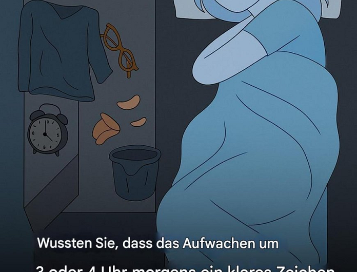 Dies könnte der Grund sein, warum Sie zwischen 3 und 5 Uhr morgens aufwachen