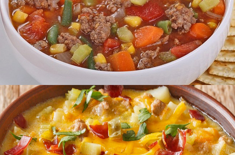 Hamburger Suppe, die immer gelingt – und meine Familie wird richtig lange satt