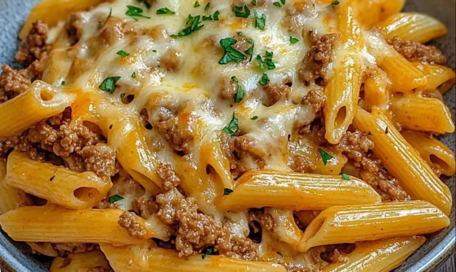 Cremige Pasta mit Hackfleisch – Mein Familienessen, wenn’s mal schnell gehen muss