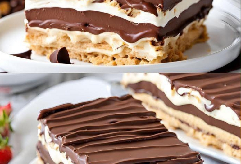 Kein-Backen Schoko-Eclair-Kuchen – mein neues Lieblingsrezept, wenn ich mal faul bin