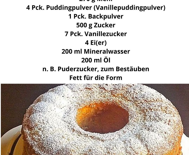 Omas Vanillekuchen – weich, süß und voller Erinnerungen