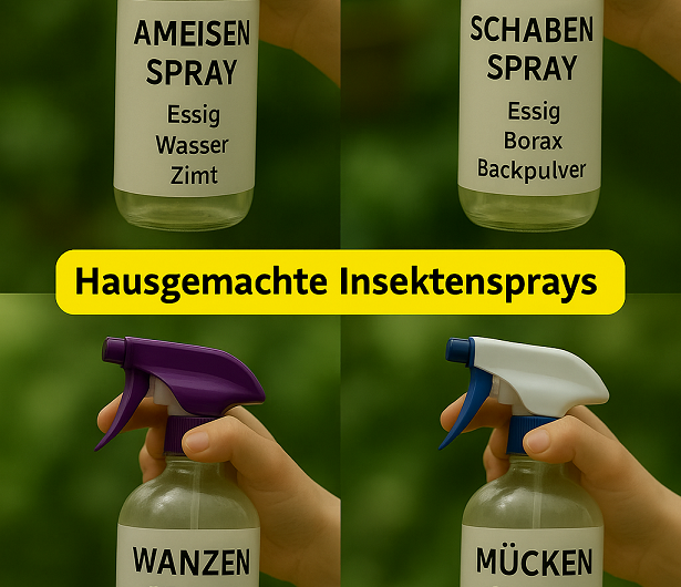 Diese 4 Hausmittel-Sprays haben bei uns alle Insekten vertrieben – ganz ohne Chemie