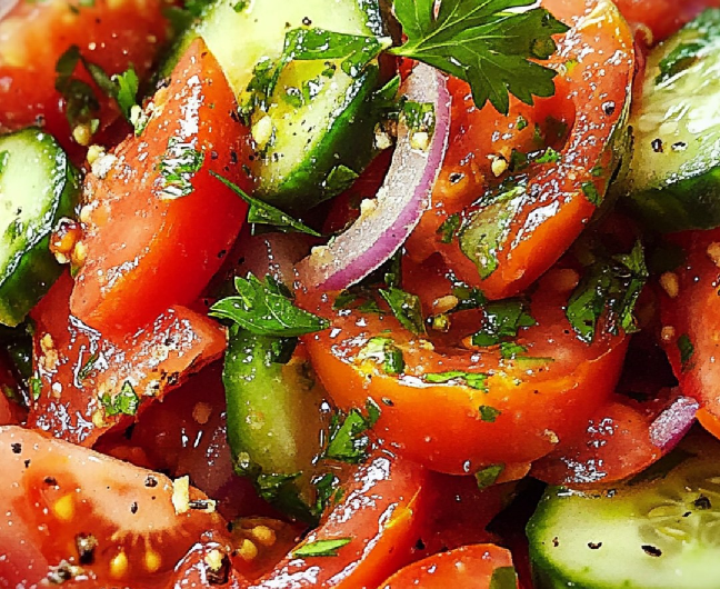 Wie ich bei Freunden einen türkischen Tomatensalat entdeckte – und seitdem nicht mehr loskomme