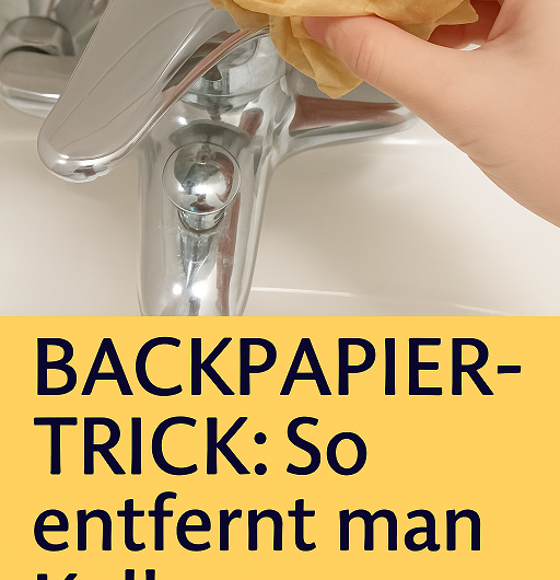 Mein Geheimtipp gegen Kalk: Der Backpapier-Trick – und wie ich ihn entdeckt habe