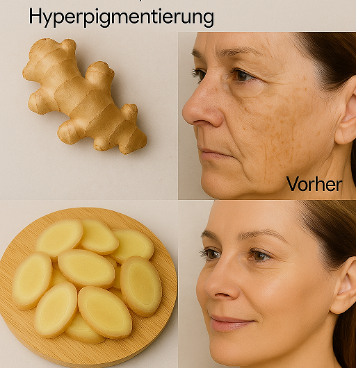 Ingwer statt Botox: Die natürliche Geheimwaffe für straffe, jugendliche Haut
