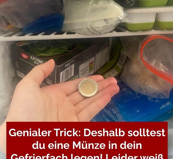 Lifehack für die Gesundheit: Darum gehört eine Münze in jedes Gefrierfach