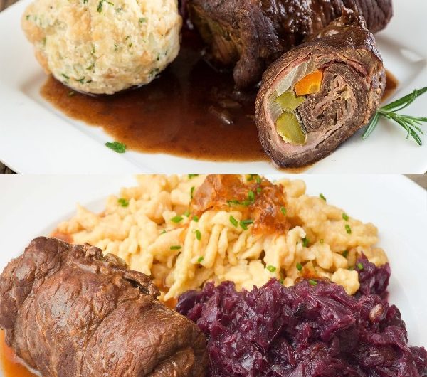 Hausgemachte Rinderrouladen wie bei Oma – zart, würzig und mit cremiger Sauce