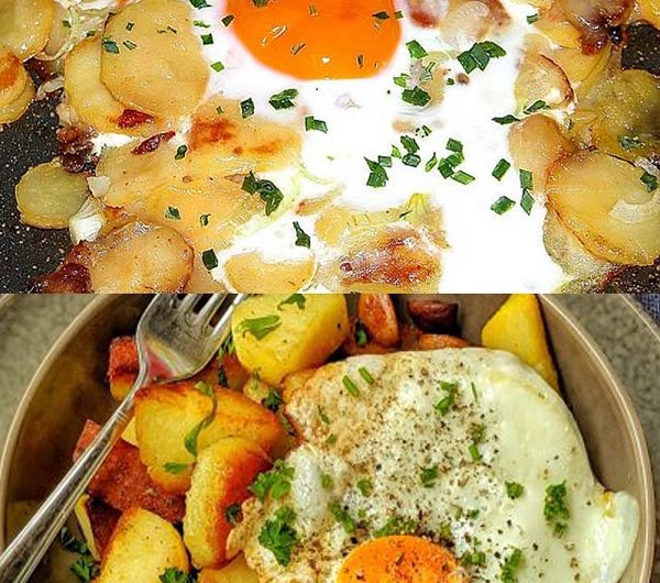 So einfach, so deftig – diese Bratkartoffelpfanne macht satt und glücklich